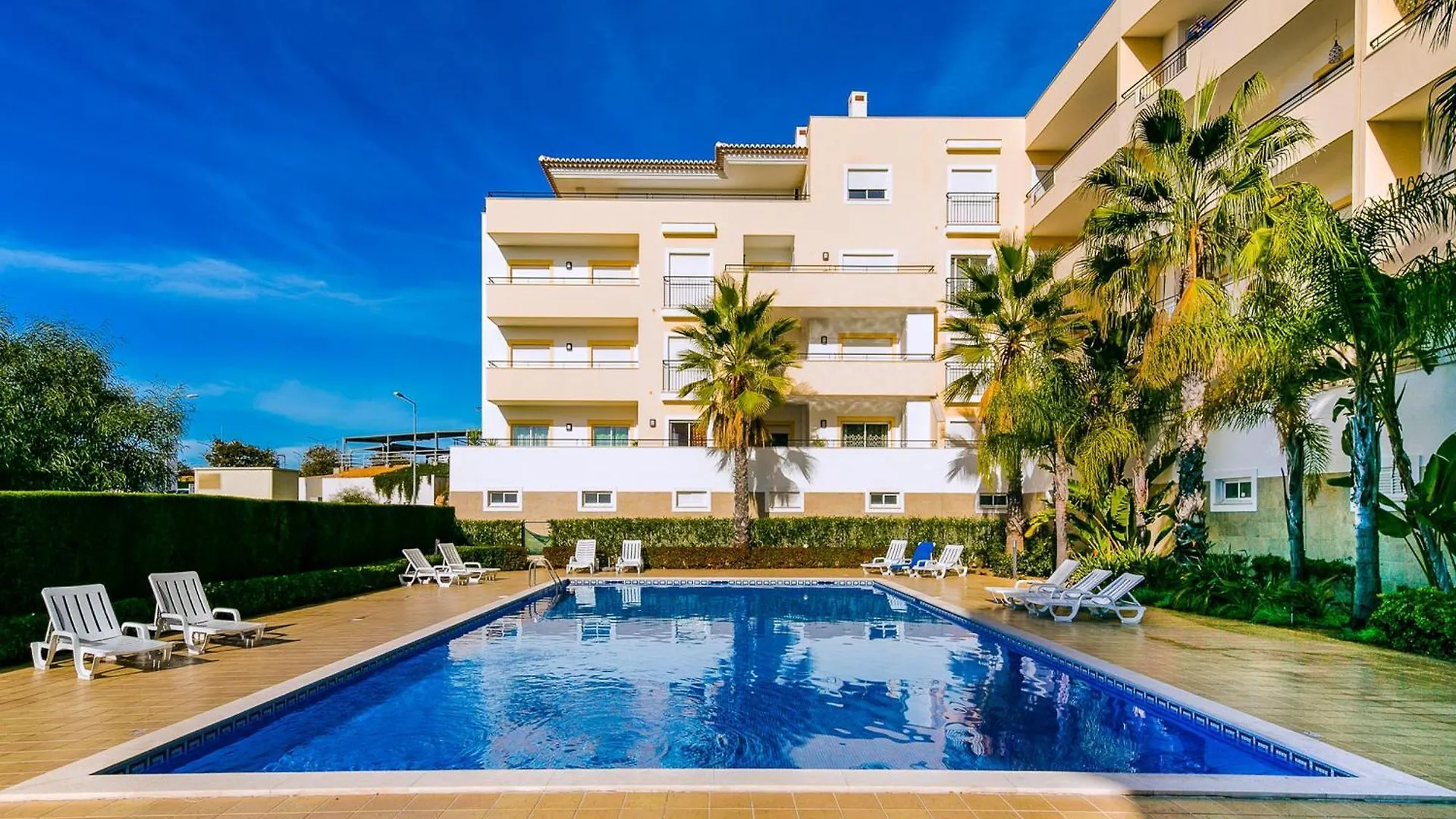 A04 - Large Modern 1 Bed Apartment With Pool Лагуш 0*,